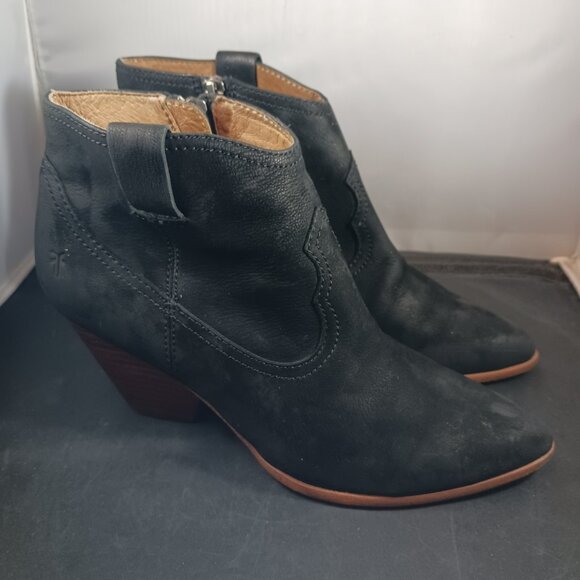 Frye Reina Ankle Pointed Toe Boots Women's size 8M - Picture 1 of 13